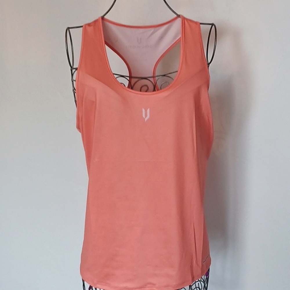 NWT IRON JOC racerback athletic tank, never worn